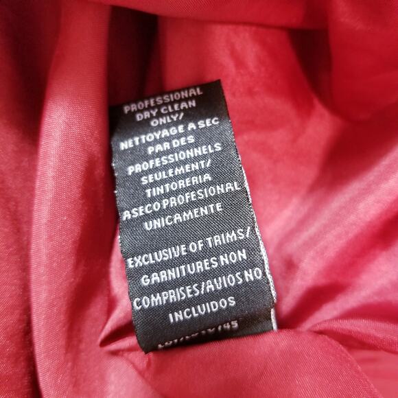 ML Monique Lhuillier Red Lace Fit & Flare Dress - Picture 14 of 15